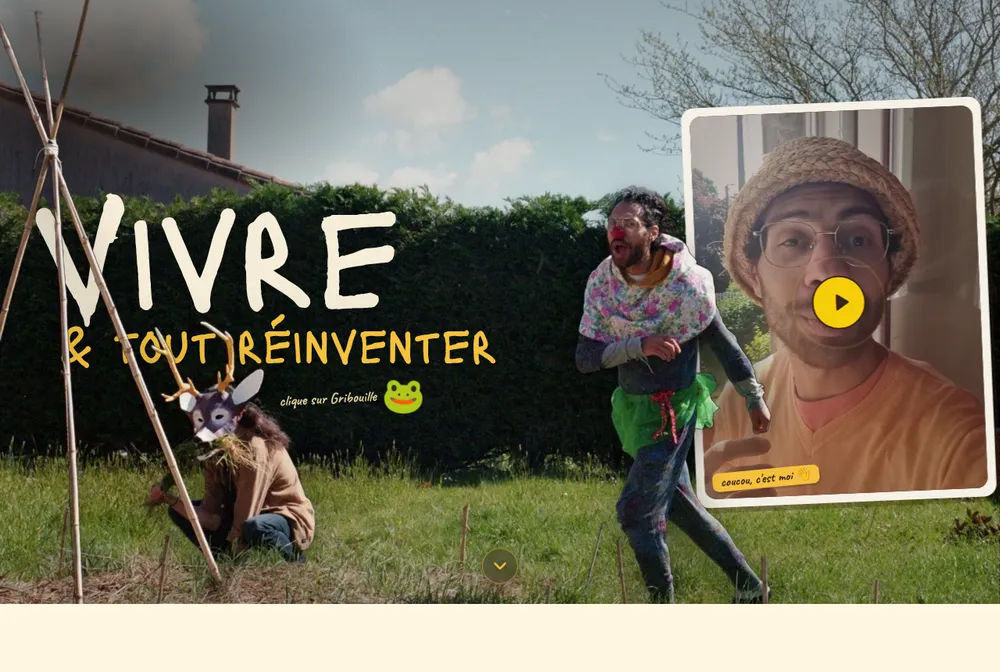 Capture du site Vivre
